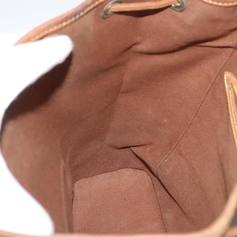 Louis Vuitton Monogram Montsouris MM Backpack Brown